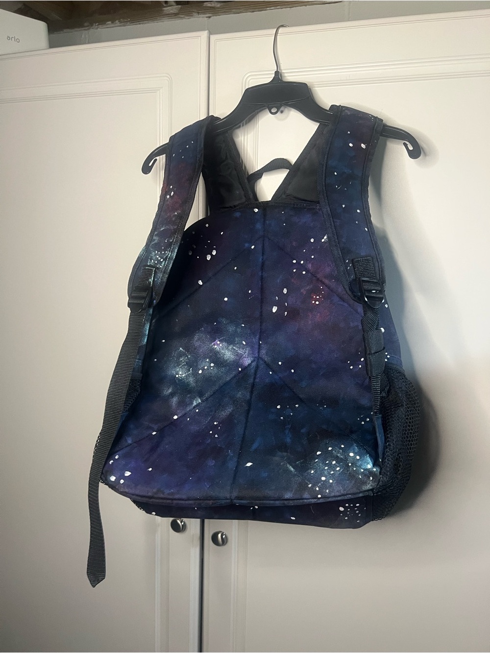 Hand Painted Galaxy Rhinestone Backpack - Picture 15 of 16